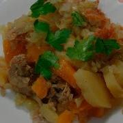 Дамлама Вкусное Блюдо Узбекской Кухни