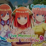 Gotoubun No Hanayome Five Memories