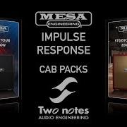 Mesa Boogie Official Impulse Response Two Notes Ir Cab Packs