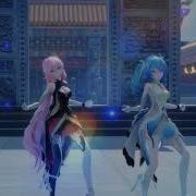 Mmd Love Me If You Can Tda Miku Luka Silhouette Anivn Music