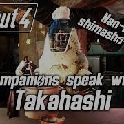 Fallout Companions Speak With Takahashi The Noodle Serving Protectron