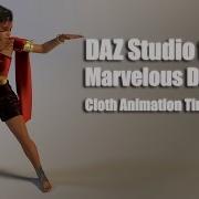 Daz Studio To Marvelous Designer Cloth Animation Timelapse