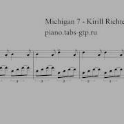 Kirill Richter Michigan 7 Ноты Для Фортепиано
