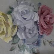 Oq Qogozdan Atirgul Yasash