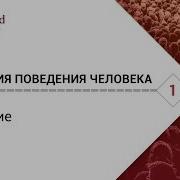 Биология Поведения Человека