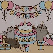 Pusheen Happy Birthday