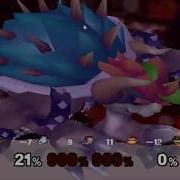 Super Smash Bros Melee God Mewtwo Master Ganondorf Vs Biggest Giga Bowser