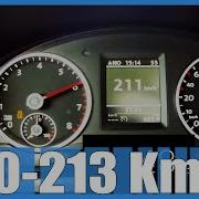 Vw Tiguan 2 0 Tsi 0 213 Km H Launch Control Dsg Fast Acceleration Test Autobahn