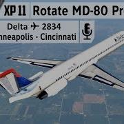 Rotate Md 80 Pro V1 42 Tutorial Flight Kmsp To Kcvg X Plane 11