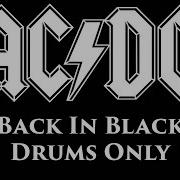 Acdc Back In Black Drums Only