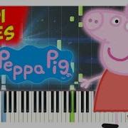 Peppa Pig Theme Song Piano Cover Piano Sheets Midi