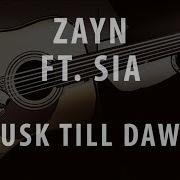 Sia Dusk Till Dawn Acoustic Минус