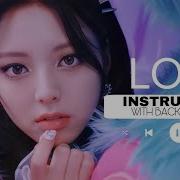 Loco Itzy Instrumental With Backing Vocals