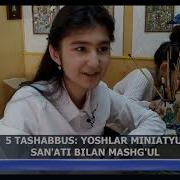 5 Tashabbus Yoshlar Miniatyura San Ati Bilan Mashg Ul