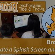 Scratch Tutorial 07 Create A Game Menu And Splash Screen Using Broadcast