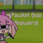 Gacha Life Pawket Quiz Answers
