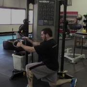 Half Kneeling Cable Push Pull