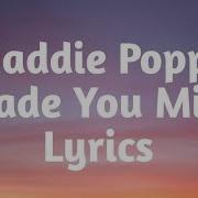 Maddie Poppe Made You Miss Lyrics