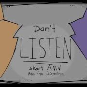 Don T Listen A Smiling Frowning Critter Amv