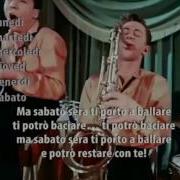 Sabato Sera Итальянская Песня С Субтитрами Учим Итальянский Онлайн