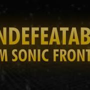 Undefeatable Sonic Frontiers Heavy Remix