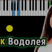Винтаж Знак Водолея Пианино Разбор