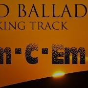 Sad Slow Instrumental Guitar Ballad Backing Track