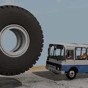 Машины Разбиваются На Трассе И Падают В Обрыв Beamng Drive