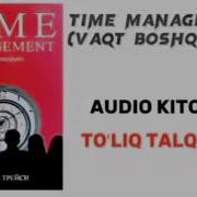 Vaqtni Boshqarish Audio Kitob