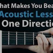 One Direction What Makes You Beautiful Guitar