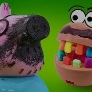 Пластилин Плей До Мультик С Игрушками Пчела Укусила Мистера Зубастика
