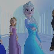 Танец Эльзы И Анны Чумачечая Весна Ммд Frozen