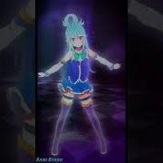 Aqua From Konosuba Animated