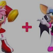 Random Sonic Character Fusion Sonic The Hedgehog Rouge The Bat