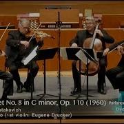 Shostakovich String Quartet No 8 In C Minor Op 110 I Largo Ii Allegro Molto