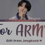 Jungkook Song For Army