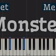 Skillet Monster Piano Tutorial Sheets Midi Synthesia