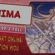 Sword Art Online Alicization War Of Underworld Op 2 Anima Русский Кавер От Marie Bibika