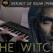 The Witcher From Netflix Geralt Of Rivia Main Theme Piano Cover