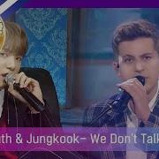 Jungkook Charlie Puth We Don T Talk Anymore Live Lyrics Mbcplus X