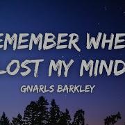 I Remember When I Lost My Mind Remix