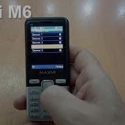 Maxvi M6 Incoming Call And Ringtones Входящий Звонок И Встроенные