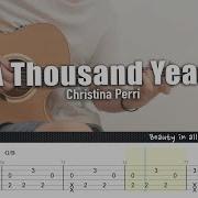 A Thousand Years Christina Perri Original Arrangement In Fingerstyle