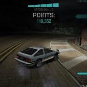 When Takumi Goes Nuts Need For Speed Carbon Panda Trueno Ae86 Insane Drifting Style