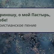 Приношу О Мой Пастырь Тебе