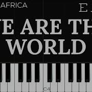 We Are The World Piano