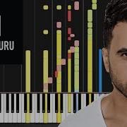 Despacito Luis Fonsi Ft Daddy Yankee Impossible Piano Remix Piano Guru