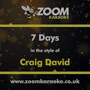 7 Days Karaoke Craig David