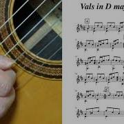 Matteo Carcassi Vals In D Major Op 59 Méthode Complète Pour Guitare