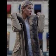 Парка Patricia Удлинённая Бежевая С Золотым Мехом Финского Песца Sesso